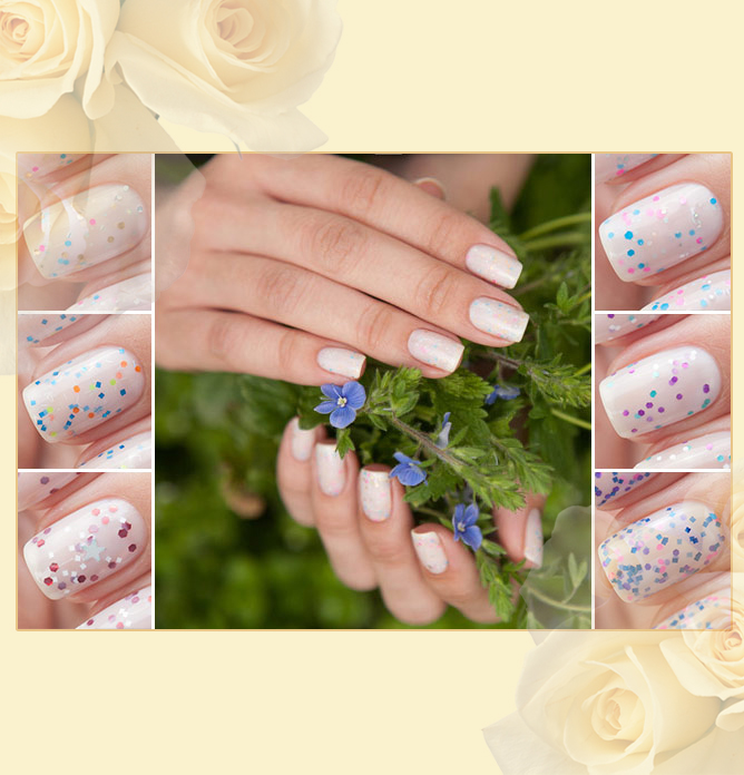 EL Corazon Active Bio-gel Color gel polish Easter cakes 423/109-423/114