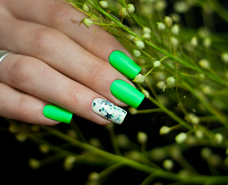 летний маникюр, модный маникюр