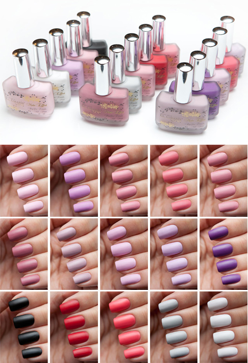 матовый лак для ногтей, купить матовый лак, Matte nail polish 