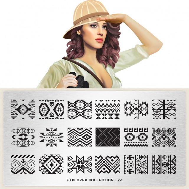 пластины для стемпинга Explorer