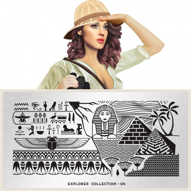 пластины для стемпинга Explorer