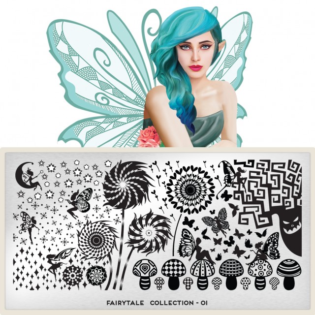 пластины для стемпинга Fairytale