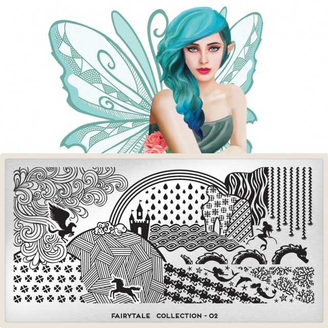 пластины для стемпинга Fairytale