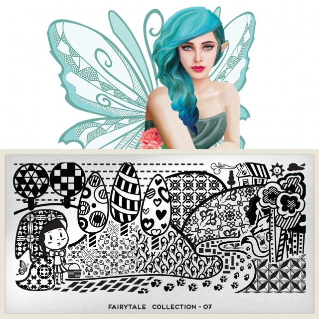 пластины для стемпинга Fairytale