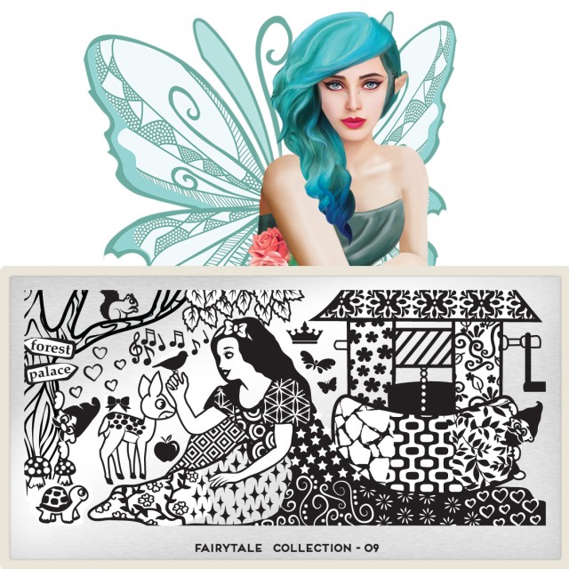 пластины для стемпинга Fairytale