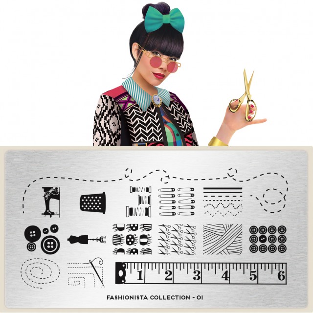пластины для стемпинга Fashionista