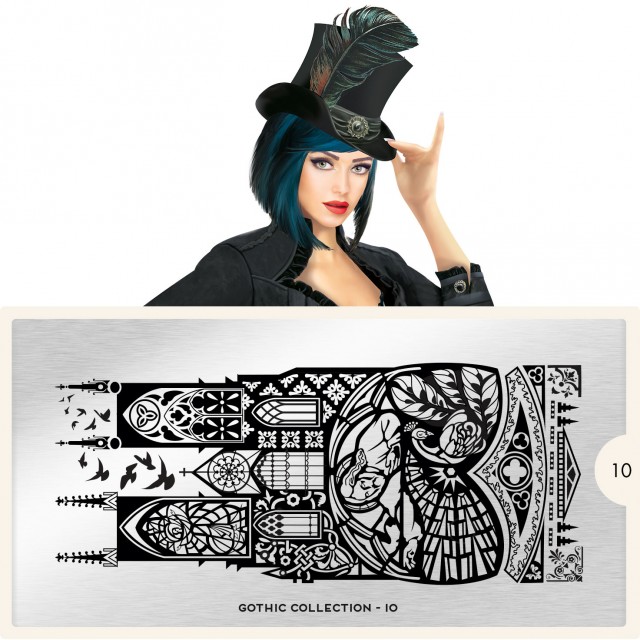 пластины для стемпинга Gothic