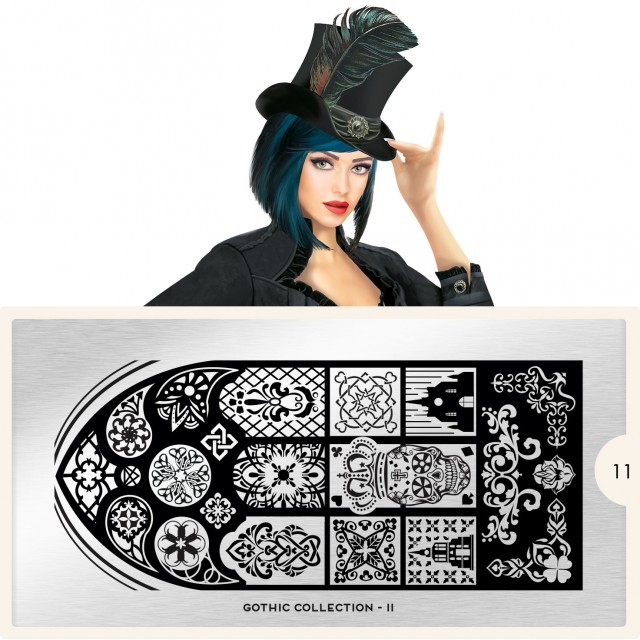 пластины для стемпинга Gothic