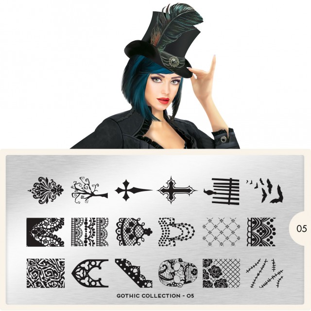 пластины для стемпинга Gothic