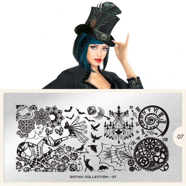 пластины для стемпинга Gothic