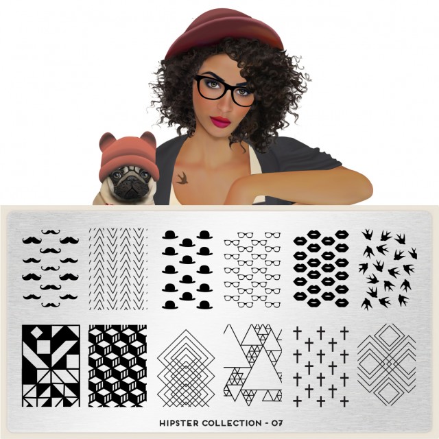 пластины для стемпинга Hipster