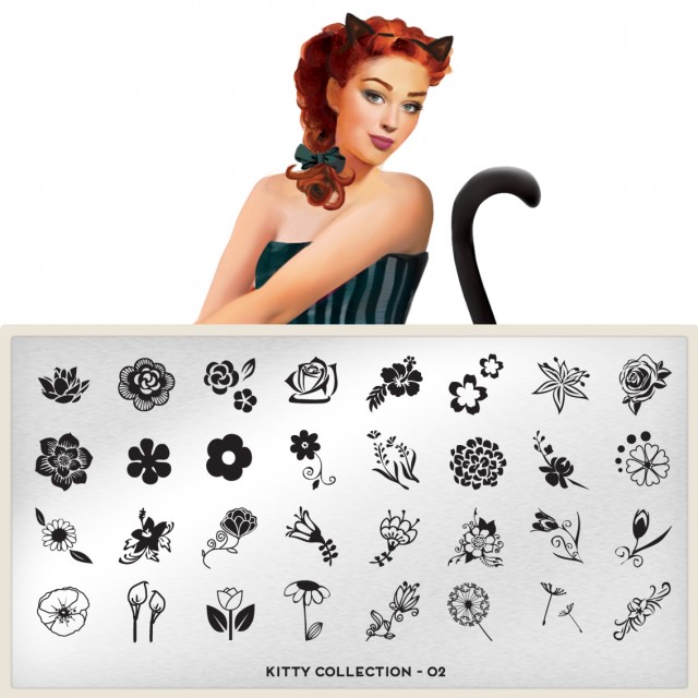 пластины для стемпинга Kitty