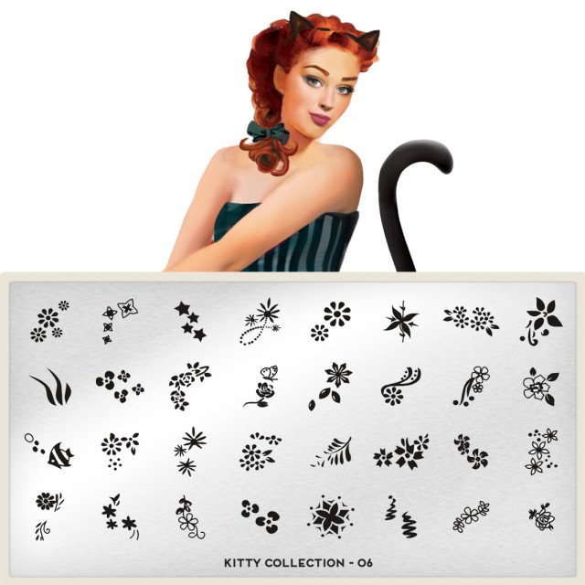 пластины для стемпинга Kitty