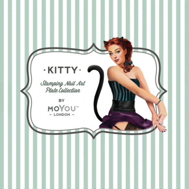 пластины для стемпинга MoYou-London Kitty, плитки для стемпинга