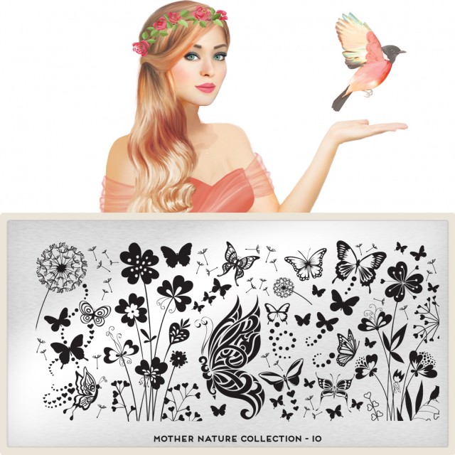 пластины для стемпинга Mother Nature