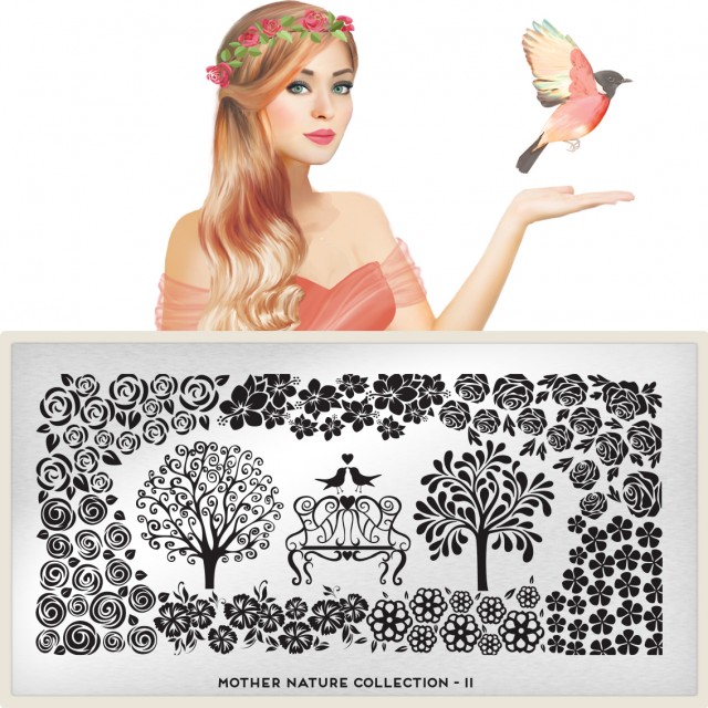 пластины для стемпинга Mother Nature