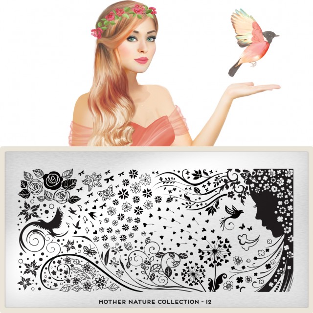 пластины для стемпинга Mother Nature