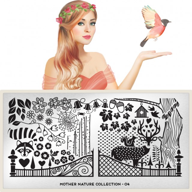 пластины для стемпинга Mother Nature