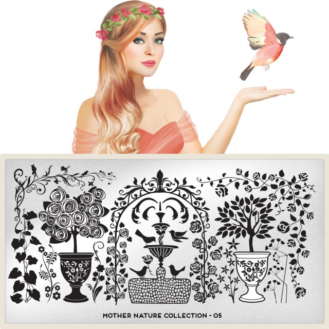 пластины для стемпинга Mother Nature