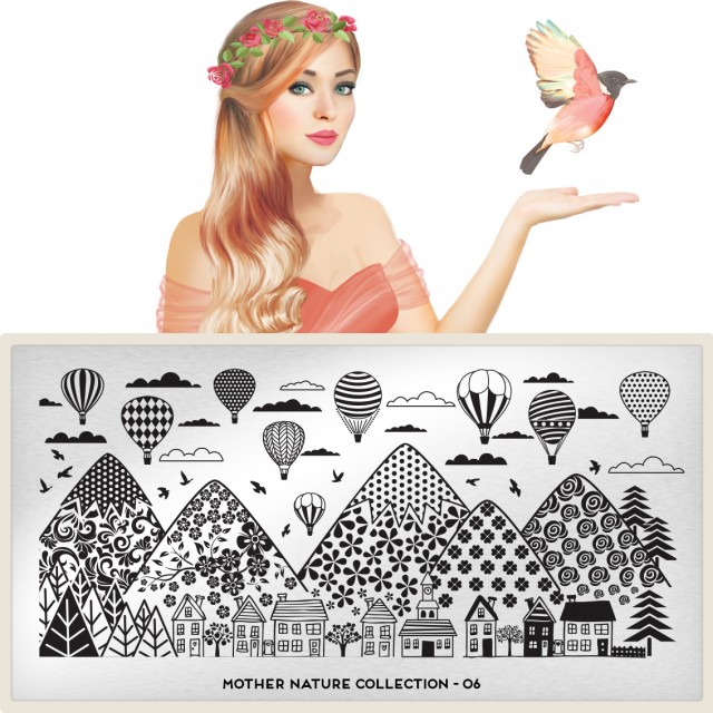 пластины для стемпинга Mother Nature