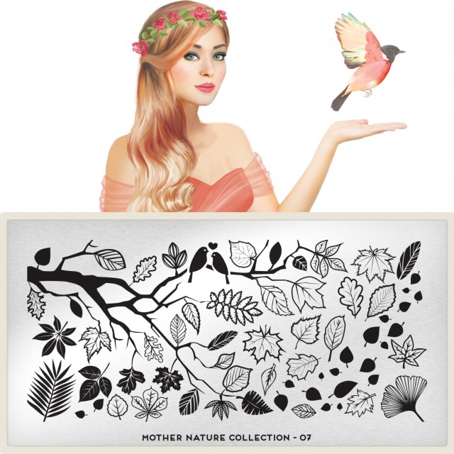 пластины для стемпинга Mother Nature