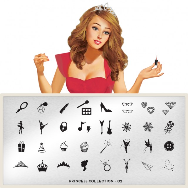 пластины для стемпинга Princess