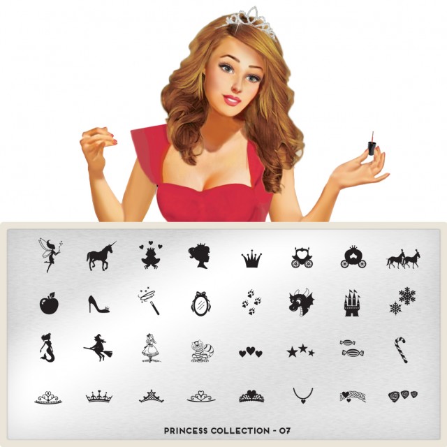 пластины для стемпинга Princess
