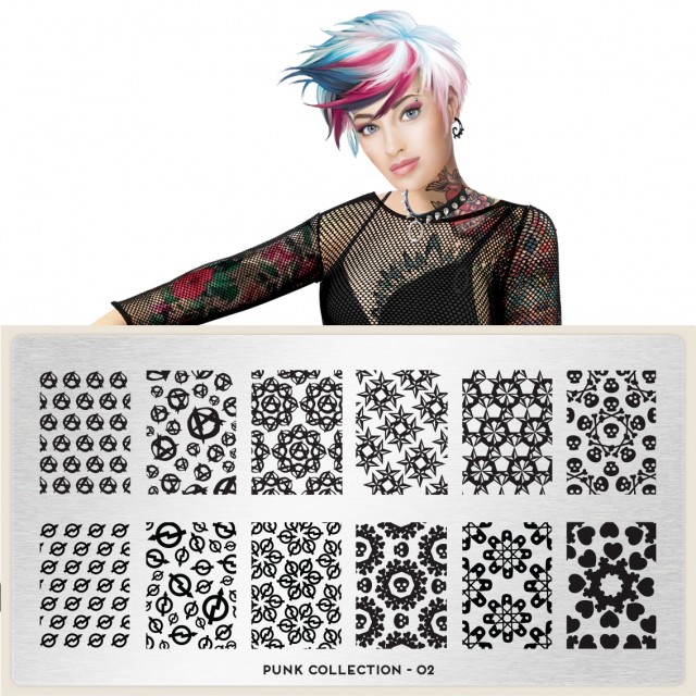 пластины для стемпинга Punk