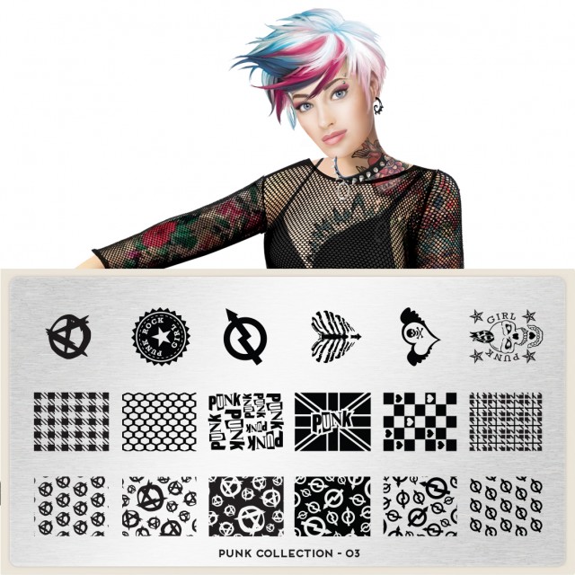 пластины для стемпинга Punk