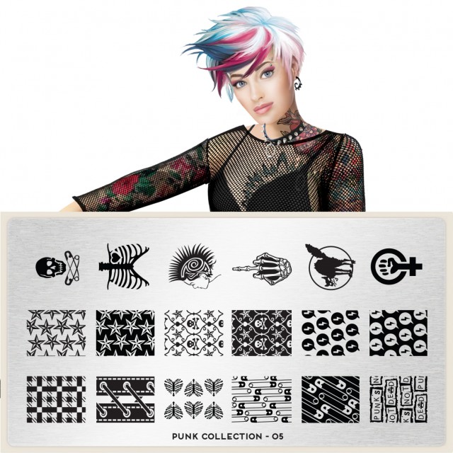 пластины для стемпинга Punk