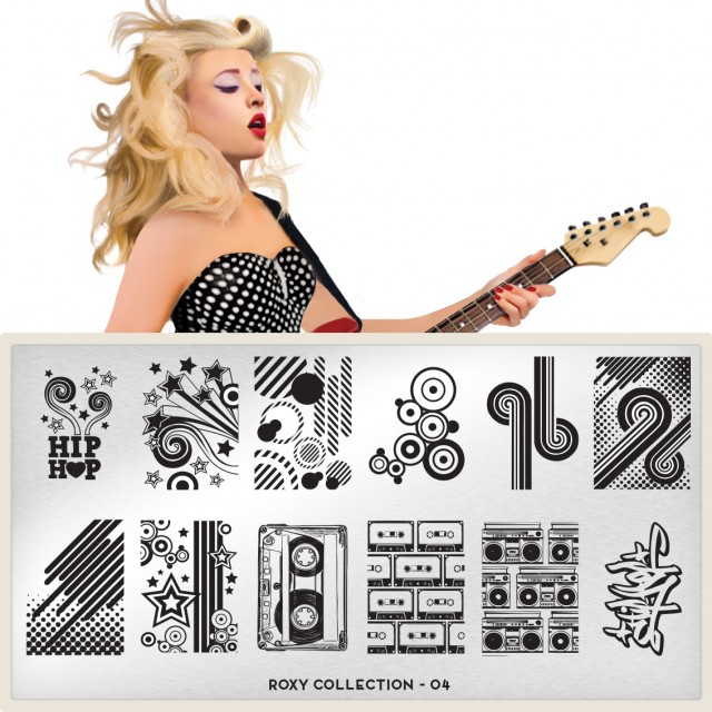 пластины для стемпинга Rockstar