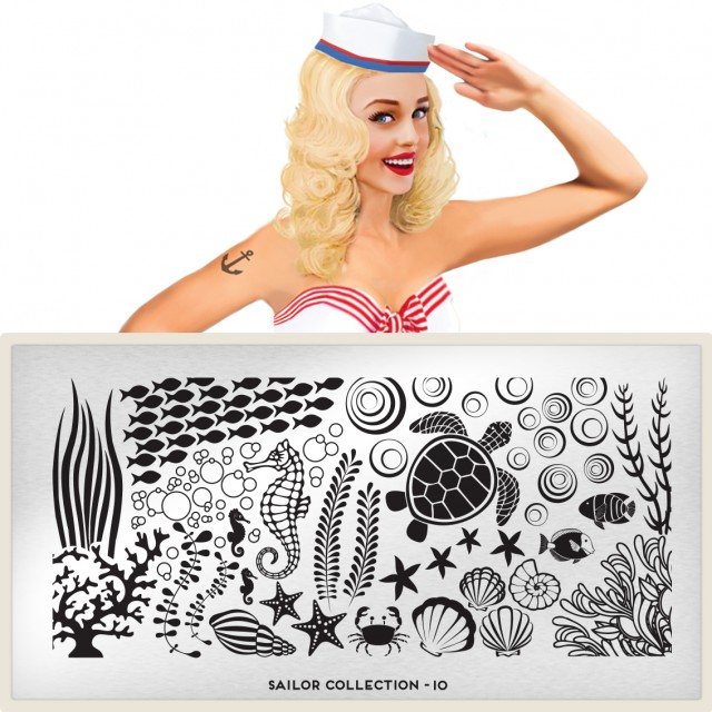 пластины для стемпинга Sailor