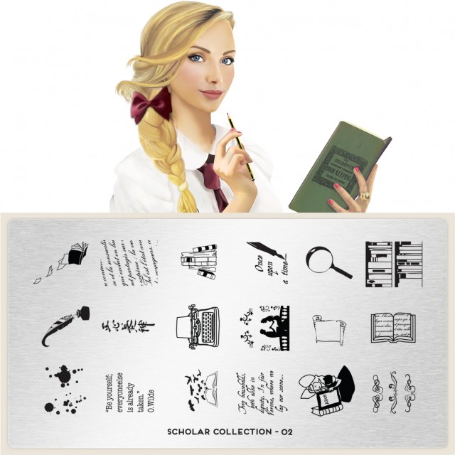 пластины для стемпинга Scholar