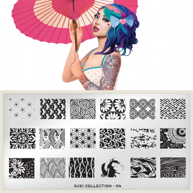 пластины для стемпинга Suki