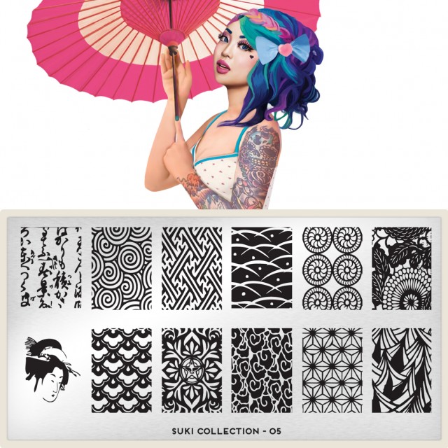 пластины для стемпинга Suki