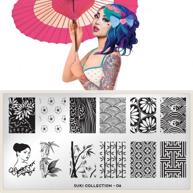 пластины для стемпинга Suki