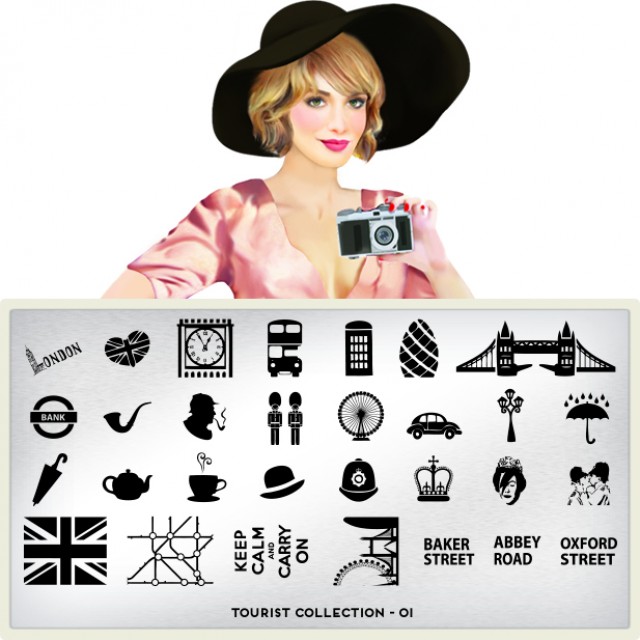 пластины для стемпинга Tourist