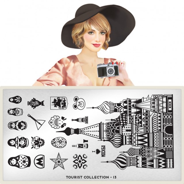 пластины для стемпинга Tourist