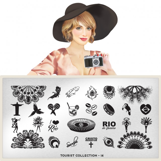пластины для стемпинга Tourist