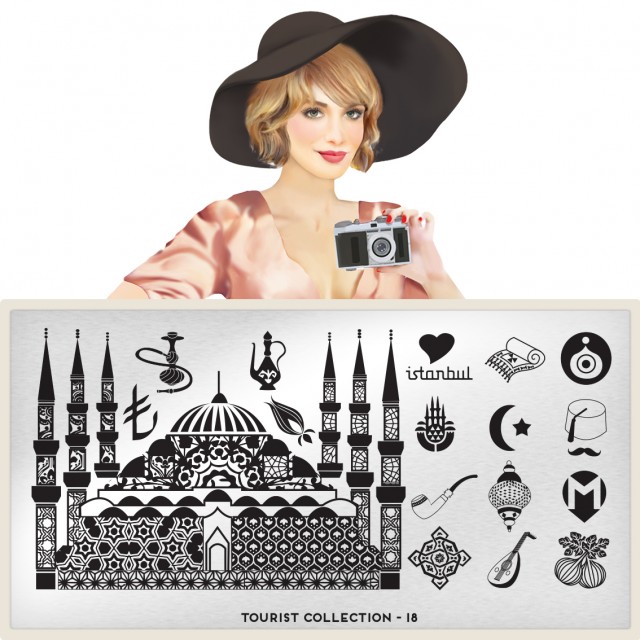 пластины для стемпинга Tourist