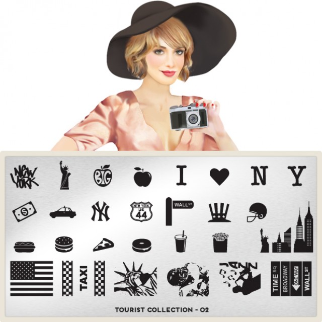 пластины для стемпинга Tourist