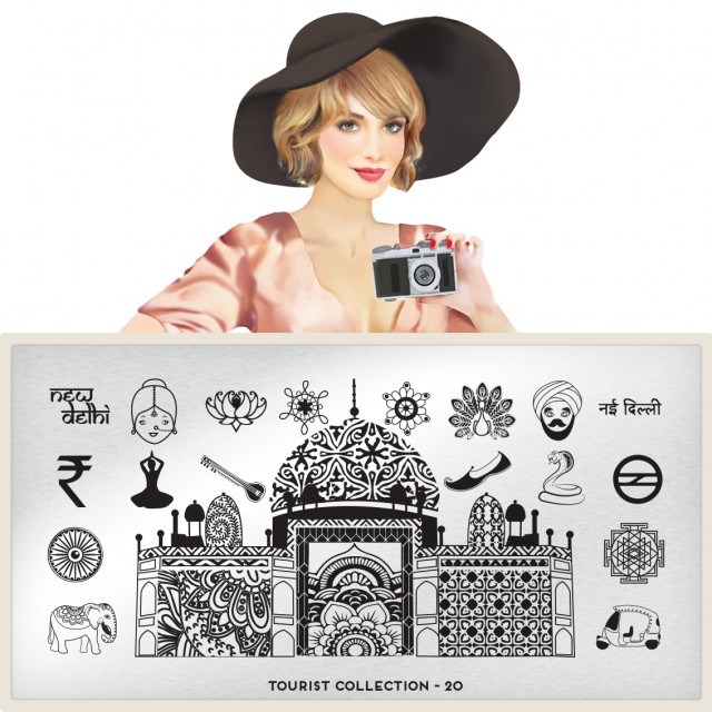 пластины для стемпинга Tourist