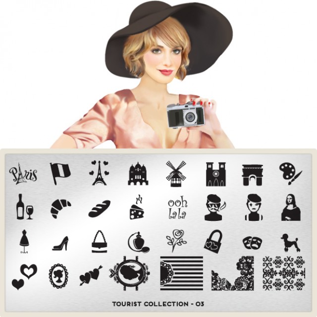 пластины для стемпинга Tourist