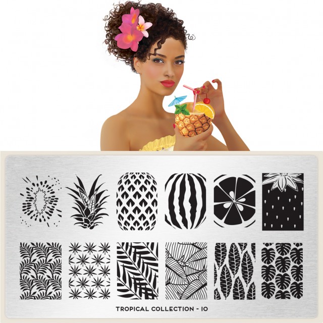 пластины для стемпинга Tropical