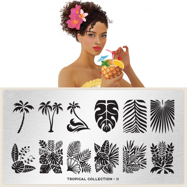 пластины для стемпинга Tropical