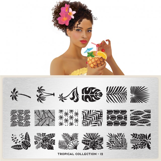 пластины для стемпинга Tropical