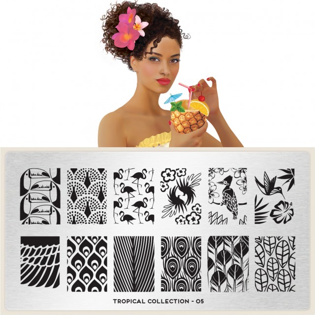 пластины для стемпинга Tropical