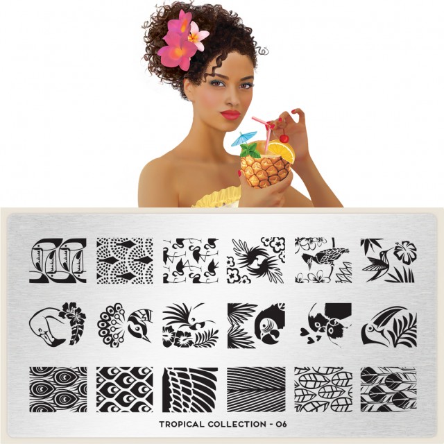 пластины для стемпинга Tropical