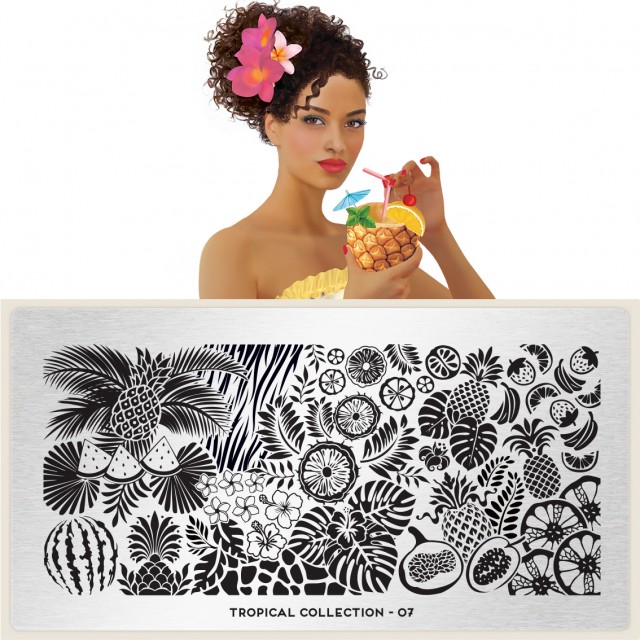 пластины для стемпинга Tropical