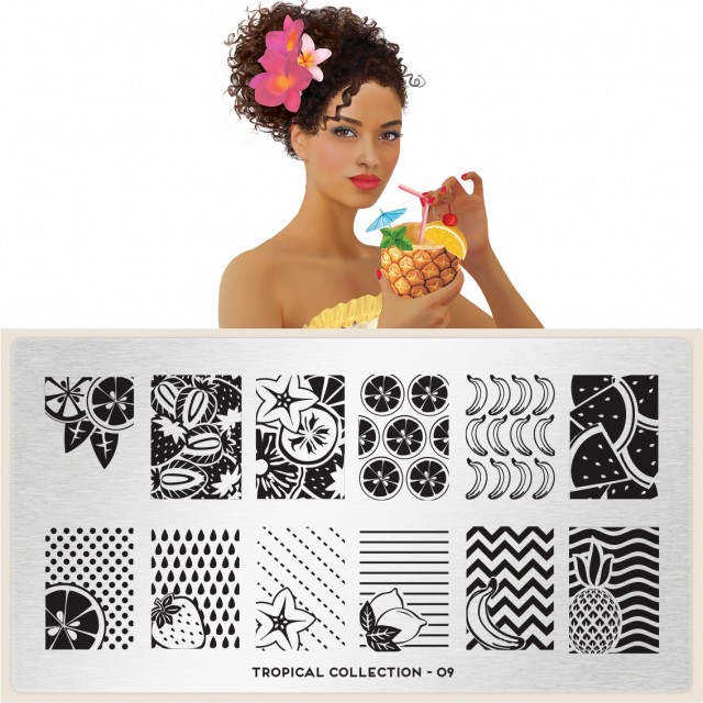 пластины для стемпинга Tropical